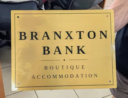 Example of our brass plaques & blanks work